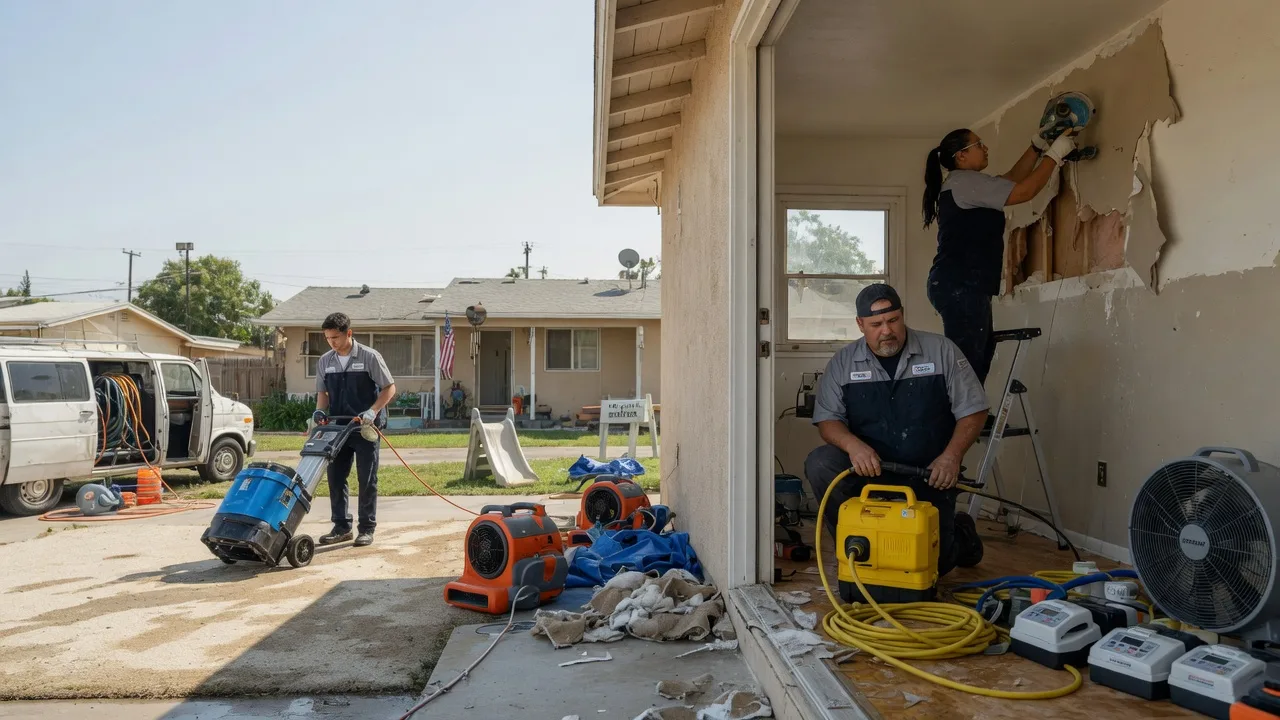 Water Damage Restoration in Mill Shoals, IL near me